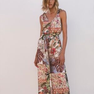 Zara Printed Jumpsuit